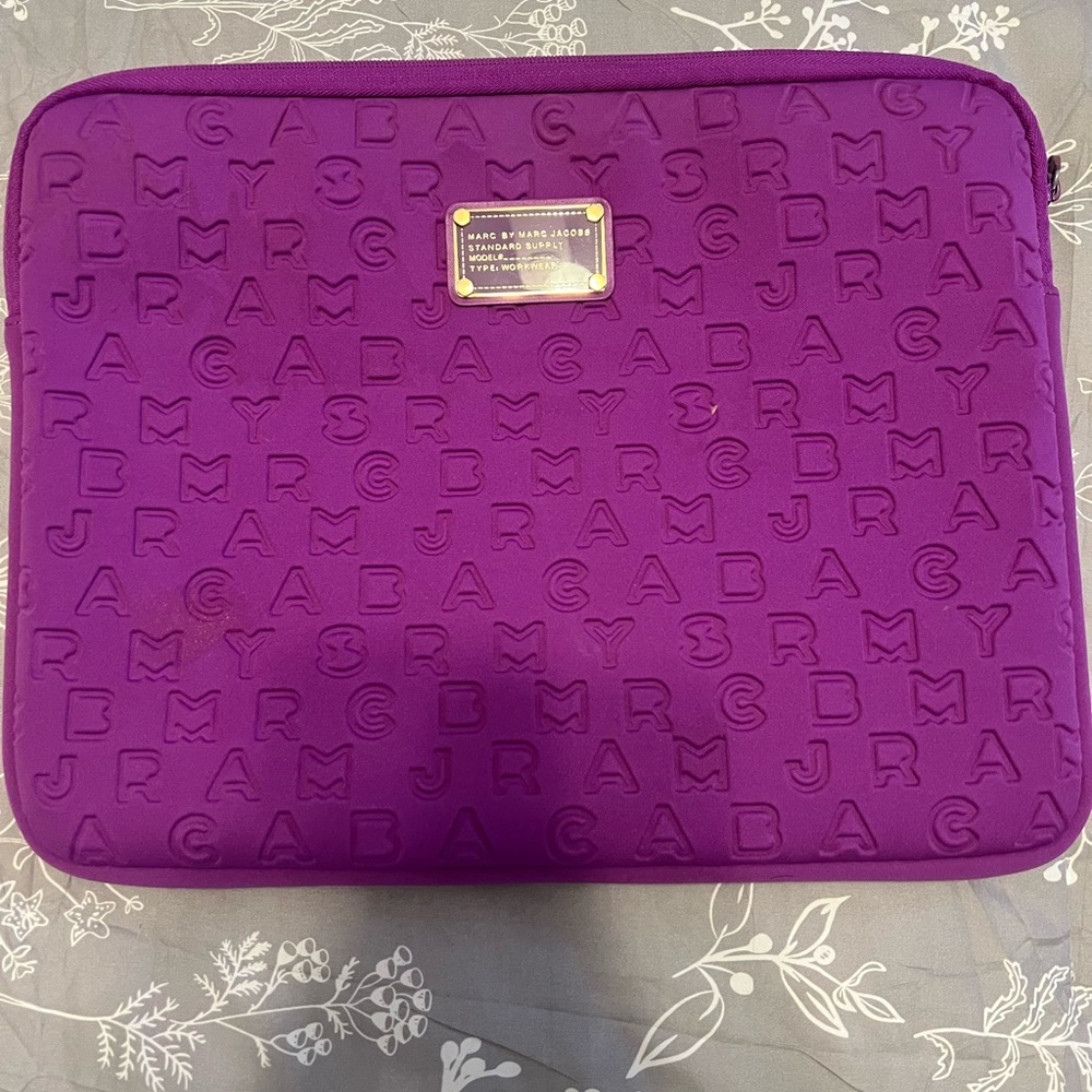 Marc By Marc Jacobs Violet Embossed Sleeve